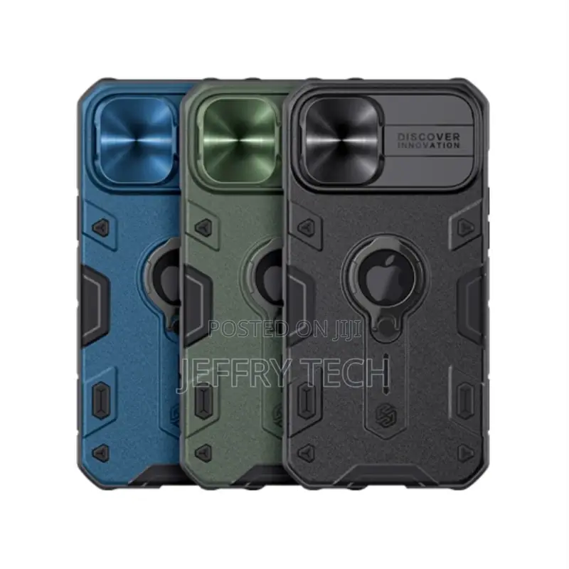 iPhone 12 Pro Max 11 Case NILLKIN Slide Lens Camera Camshiel