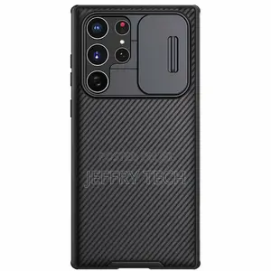 Case Nillkin Camshield Pro Galaxy S22 Ultra, Black, Case, Co