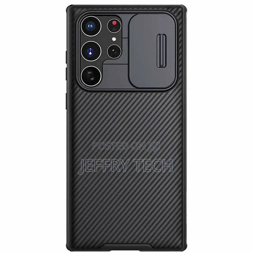 Case Nillkin Camshield Pro Galaxy S22 Ultra, Black, Case, Co