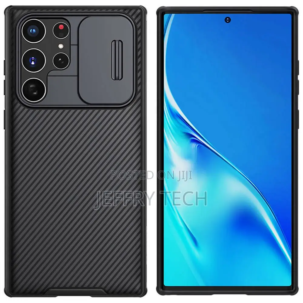 Case Nillkin Camshield Pro Galaxy S22 Ultra, Black, Case, Co