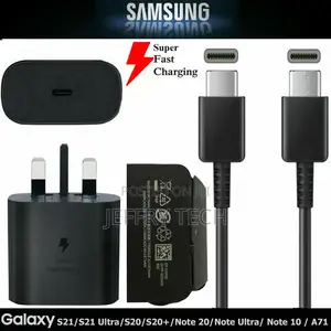 Samsung Galaxy S10 S20 S21+ Ultra 5G 25W Super Fast Charger