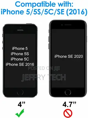 Tempered Glass for iPhone SE 2016 1st Gen 5 5s Screen Protec