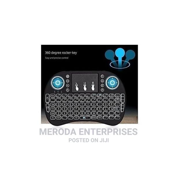 Universal Wireless Keyboard With Touchpad Mouse