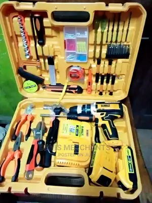 Dewalt Tool Set With a Cordless Drill