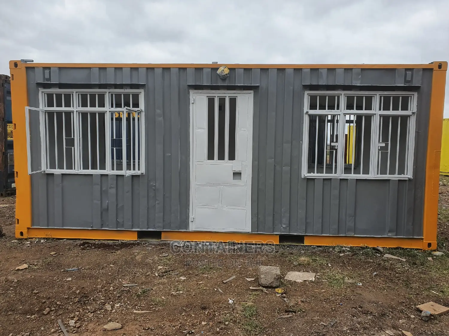 Our Ongoing Project on a 20ft Container for Office Use