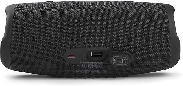 JBL CHARGE 5 Portable Speaker-Black/Red/Blue - thumbnail 3
