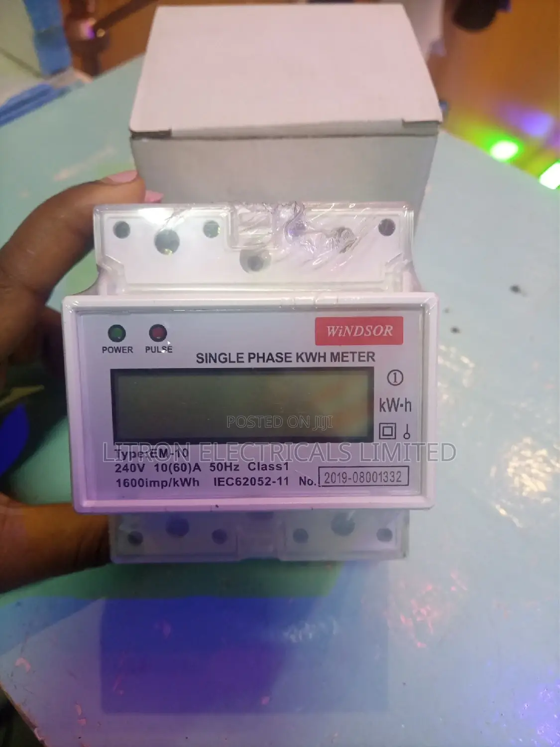 Single Phase KWH Meter Windsor