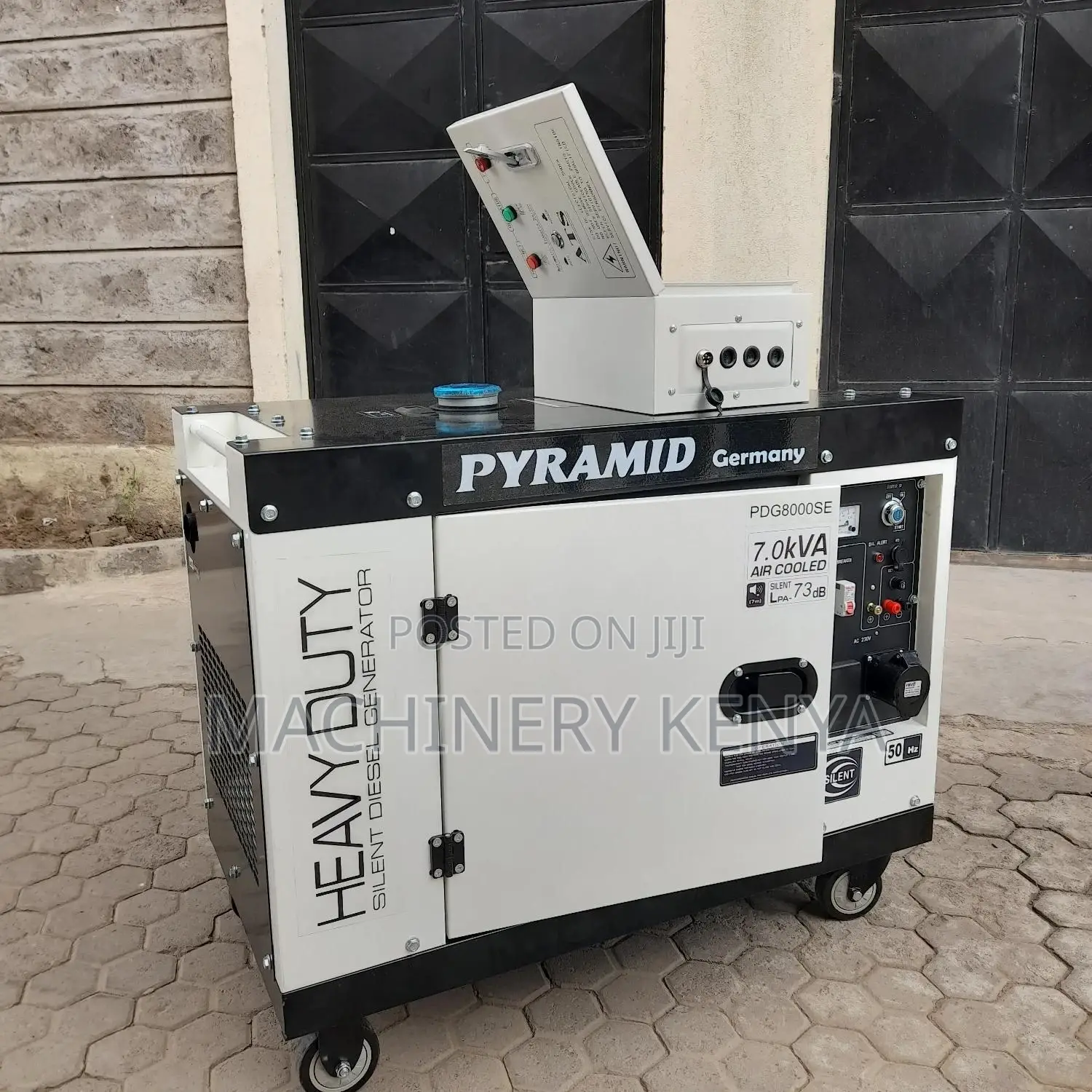 7kva Pyramid Diesel Powered Back Up Generator