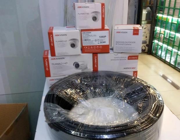 Futuristic Eight 8 Hikvision 1080p Full HD CCTV Camera - main view