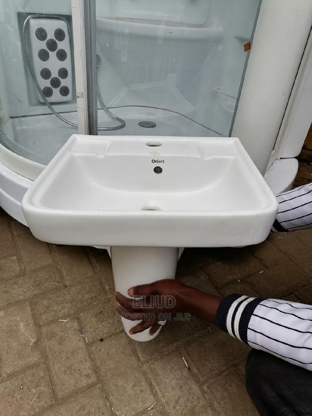 Semi Pedestal Wash Hand Basin