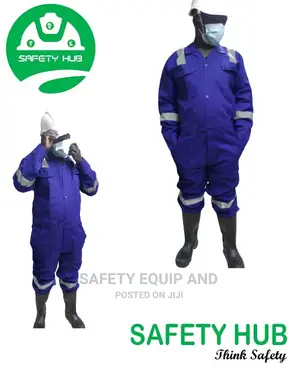 Royal Blue Reflective Overall