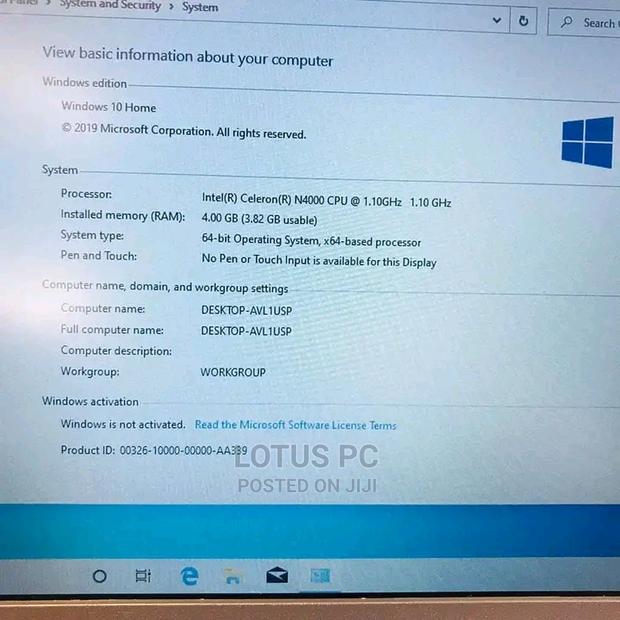 Laptop HP Stream Laptop 4GB Intel Celeron SSD 60GB - thumbnail 4