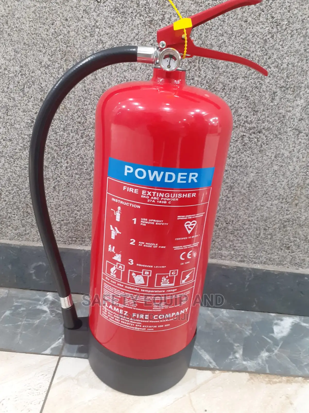 Fire Extinguishers/Dry Powder/9kgs