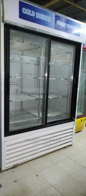 Double Door Showcase Fridge - main view