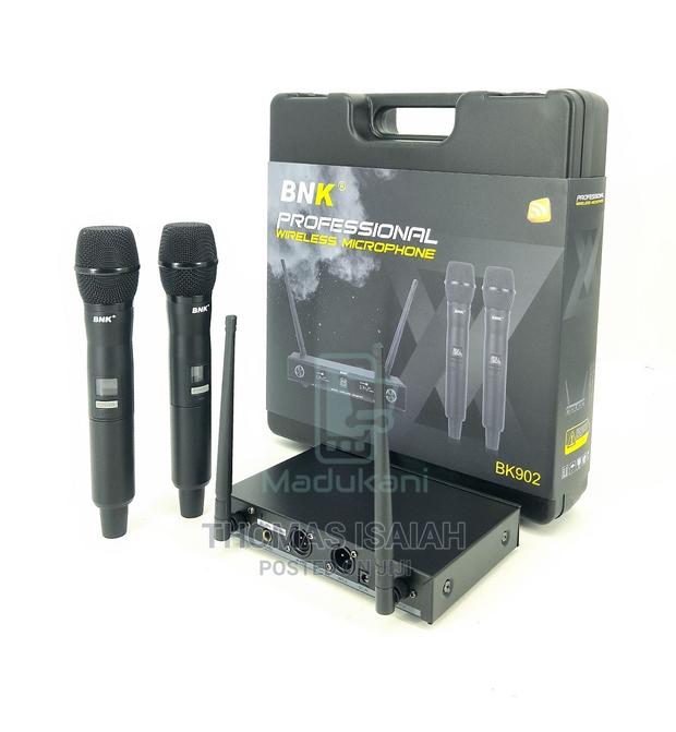 BNK BK902 UHF Dual 2 Channel Wireless Microphone System