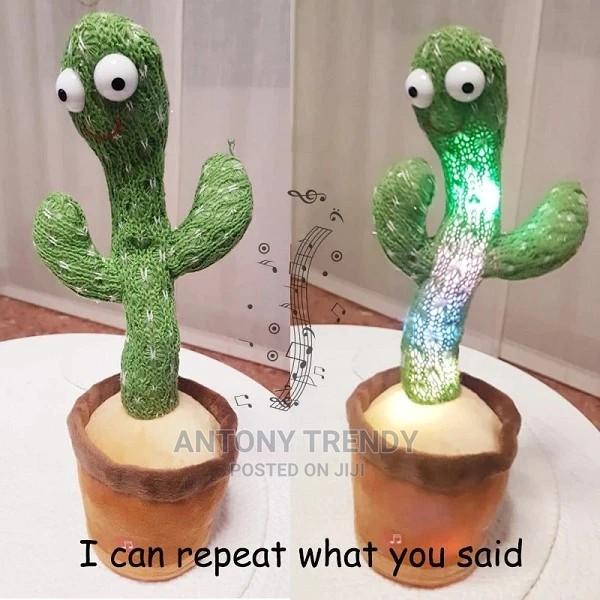 Lovely Talking Toy Dancing Cactus Doll Speak Talk Sound.