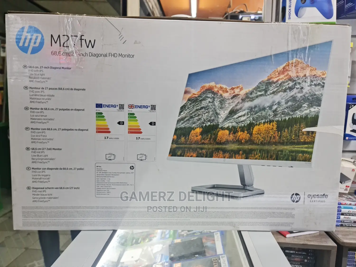 HP M27fw Monitor