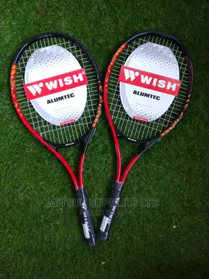 A Set Of 2 Elite Level Lawn Tennis Racket With Tennis Ball