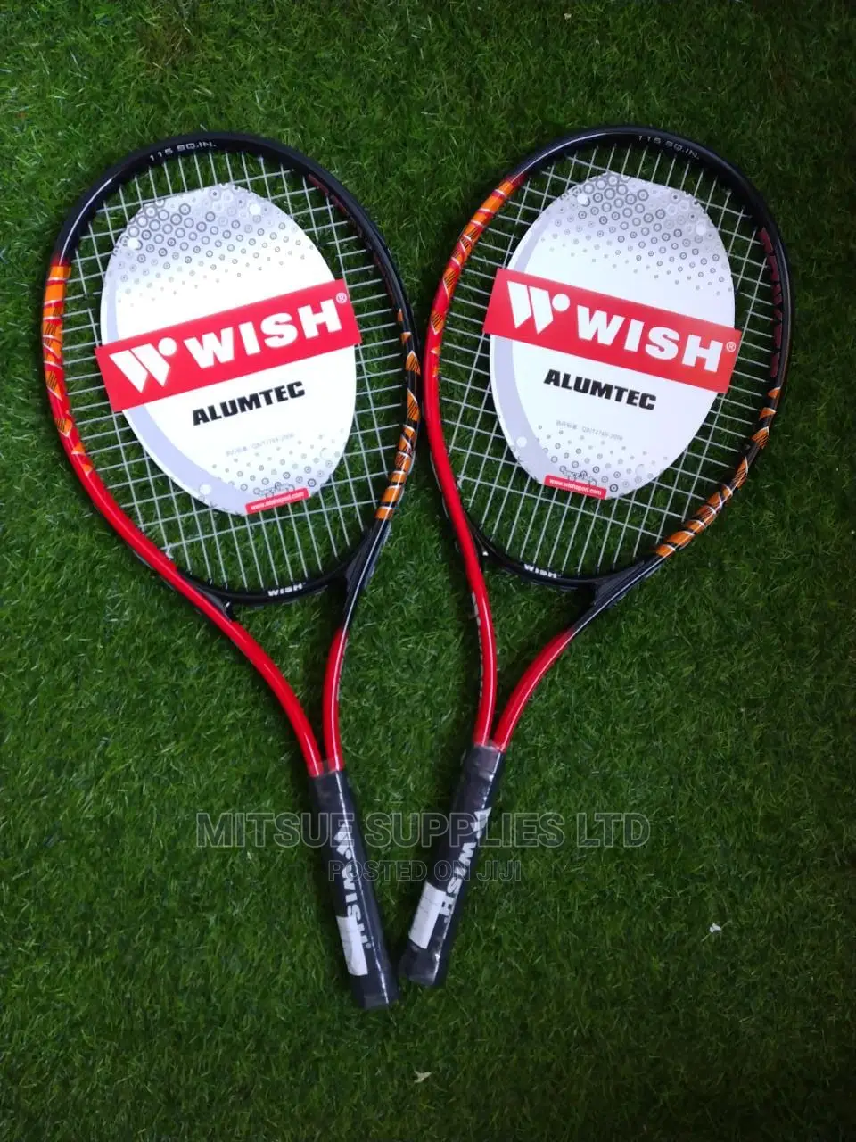 A Set Of 2 Elite Level Lawn Tennis Racket With Tennis Ball