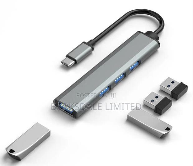 Type C USB HUB 3.0 4 Ports Extension Adapter