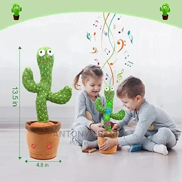 Singing Cactus Recording Cactus Mimicking Toy For Kids.