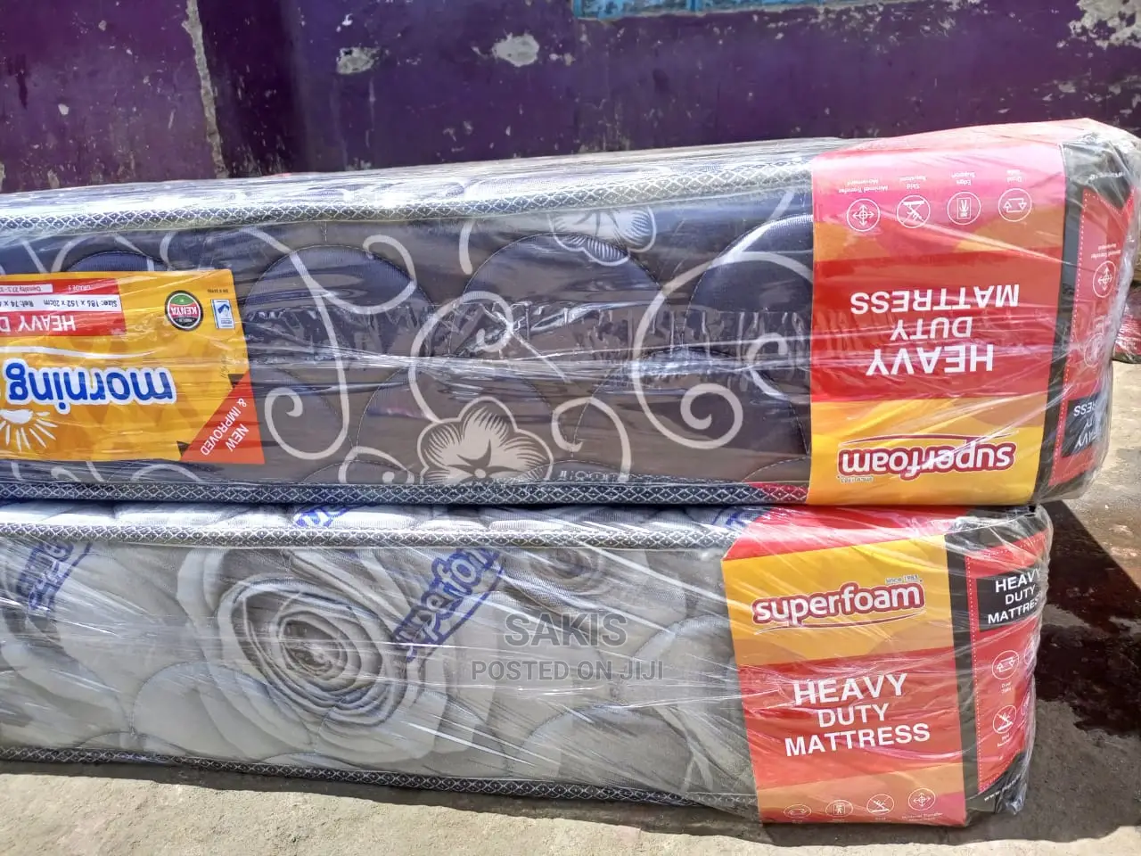 6*6*8 Mattresses. New.