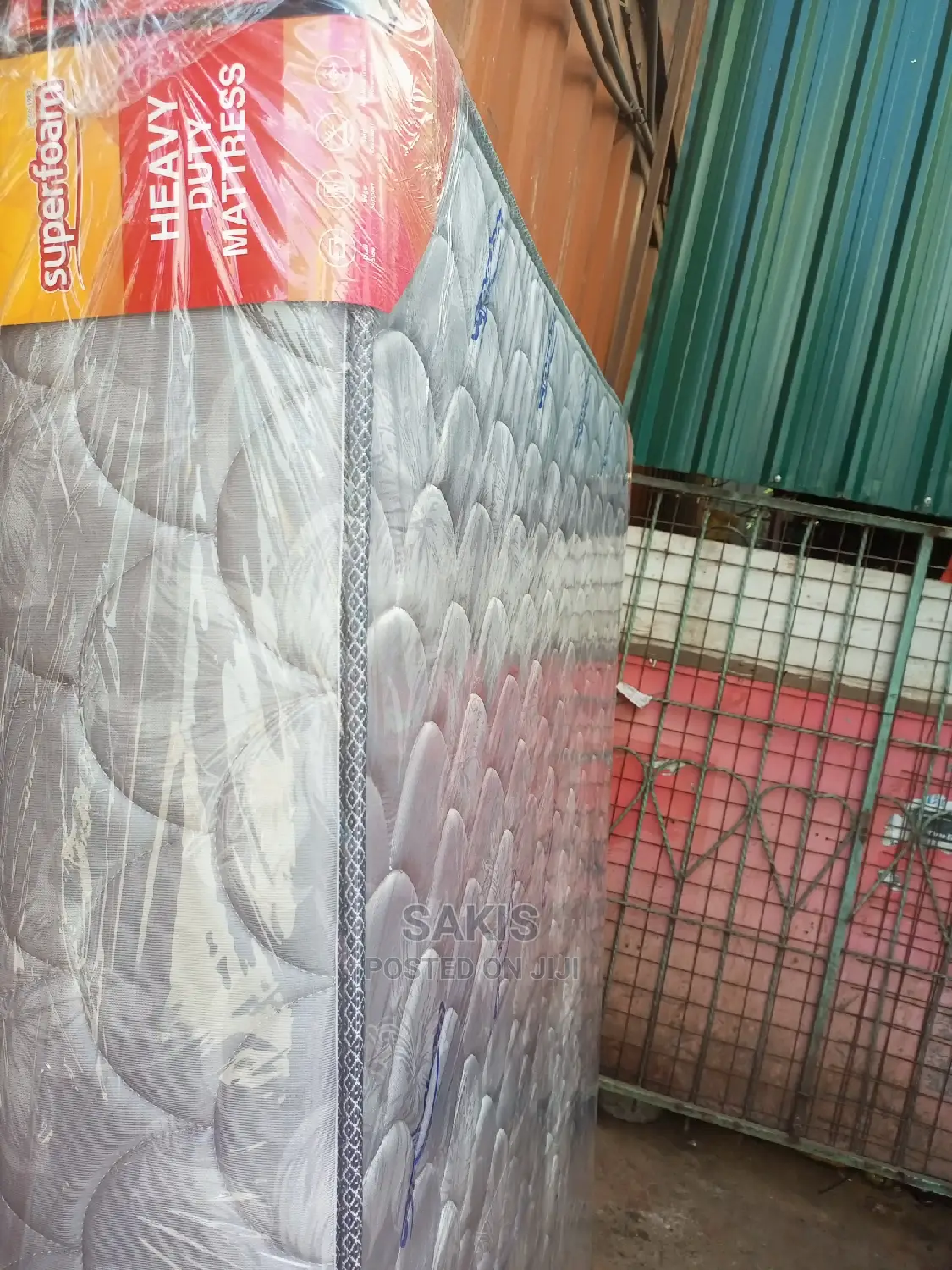 Mattress Ya Wawili Ya 4 by 6, 8inch Na Ni Quilted HD