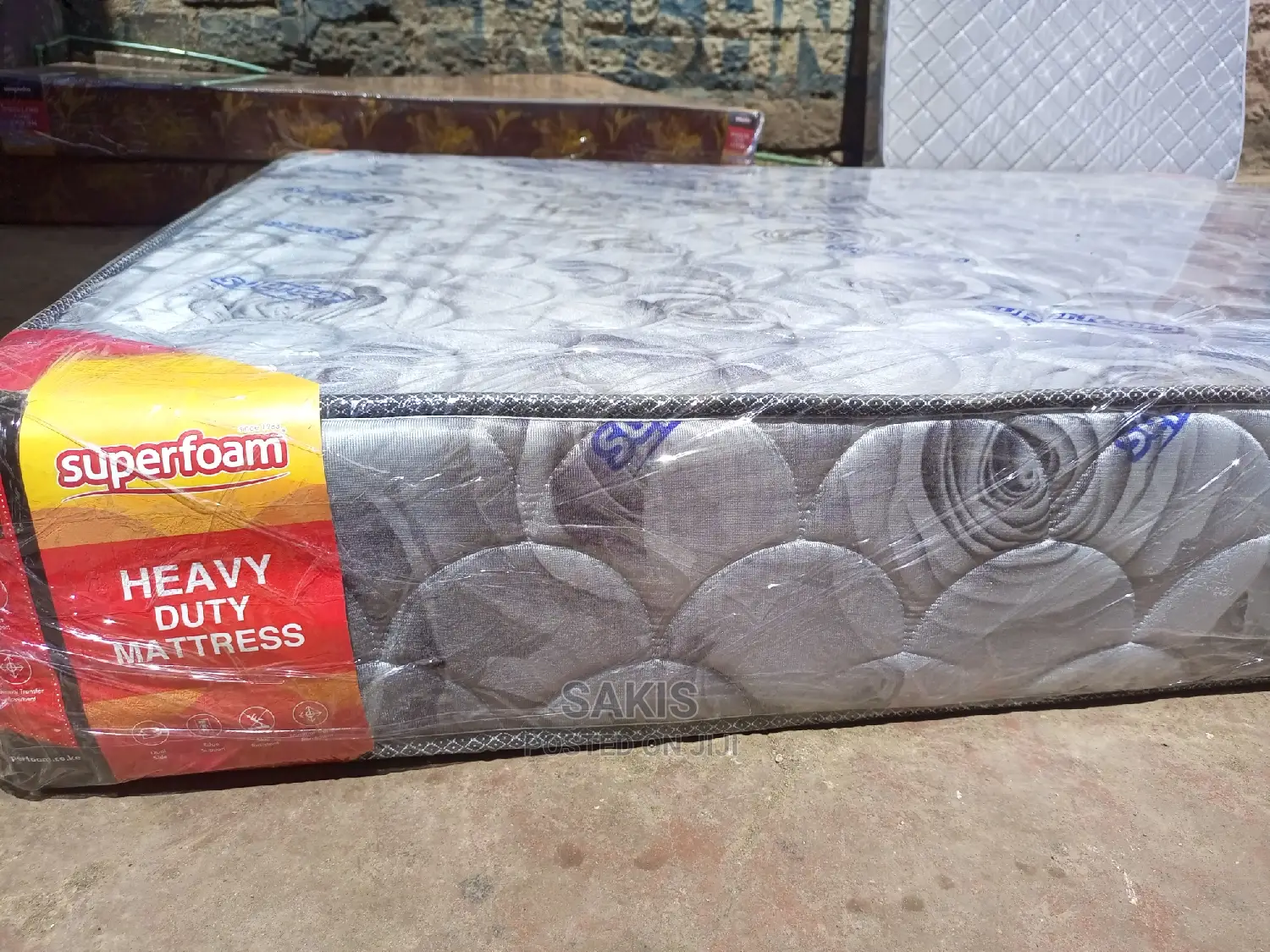 5 By 6, 8inch Superfoam Heavy Duty Quilted Mattresses