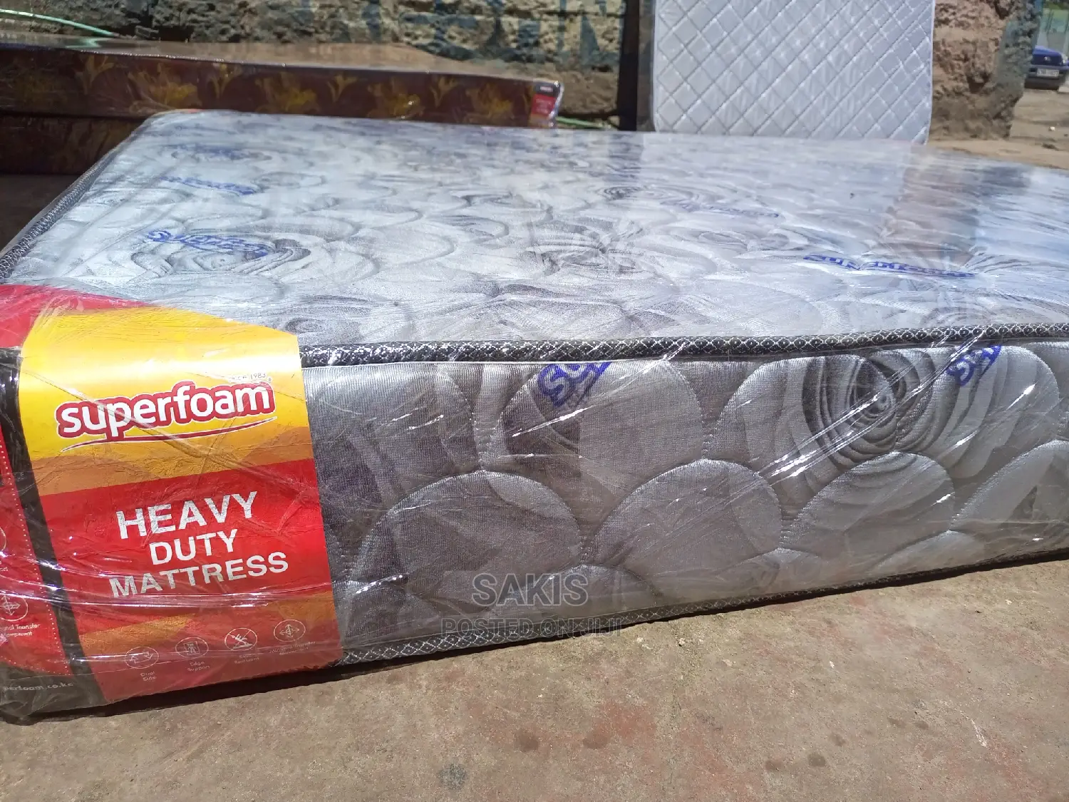5 By 6, 8inch Superfoam Heavy Duty Quilted Mattresses