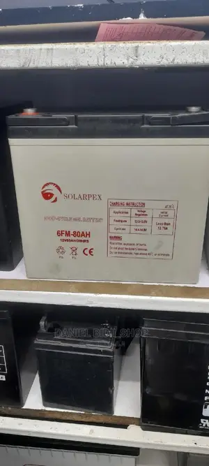 Solarpex Deep Cycle Gel Battery 80ah