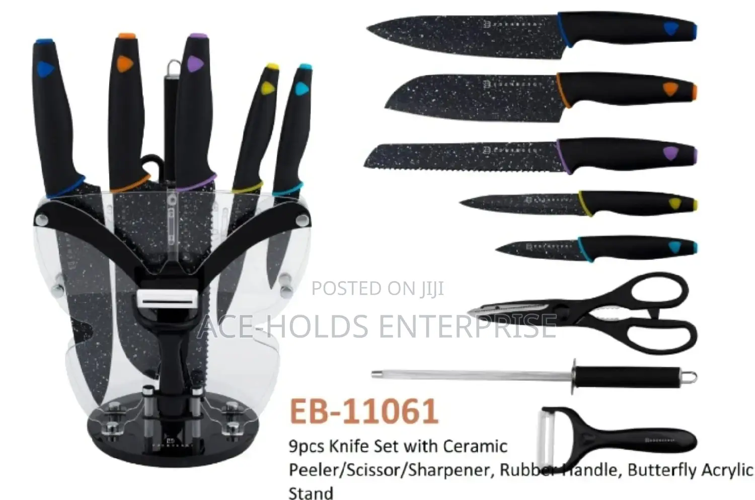 Edenburg Granite Knife Set.