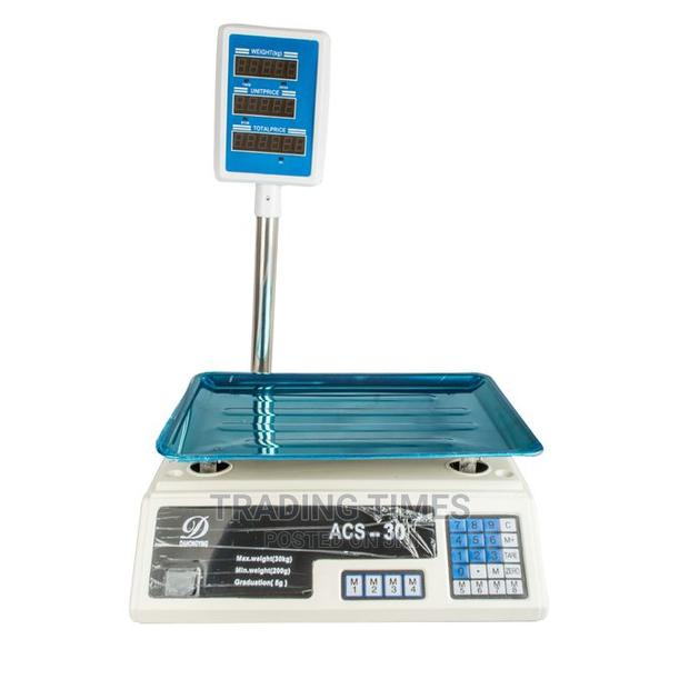 Meat Scale -ACS 3O Kg - main view