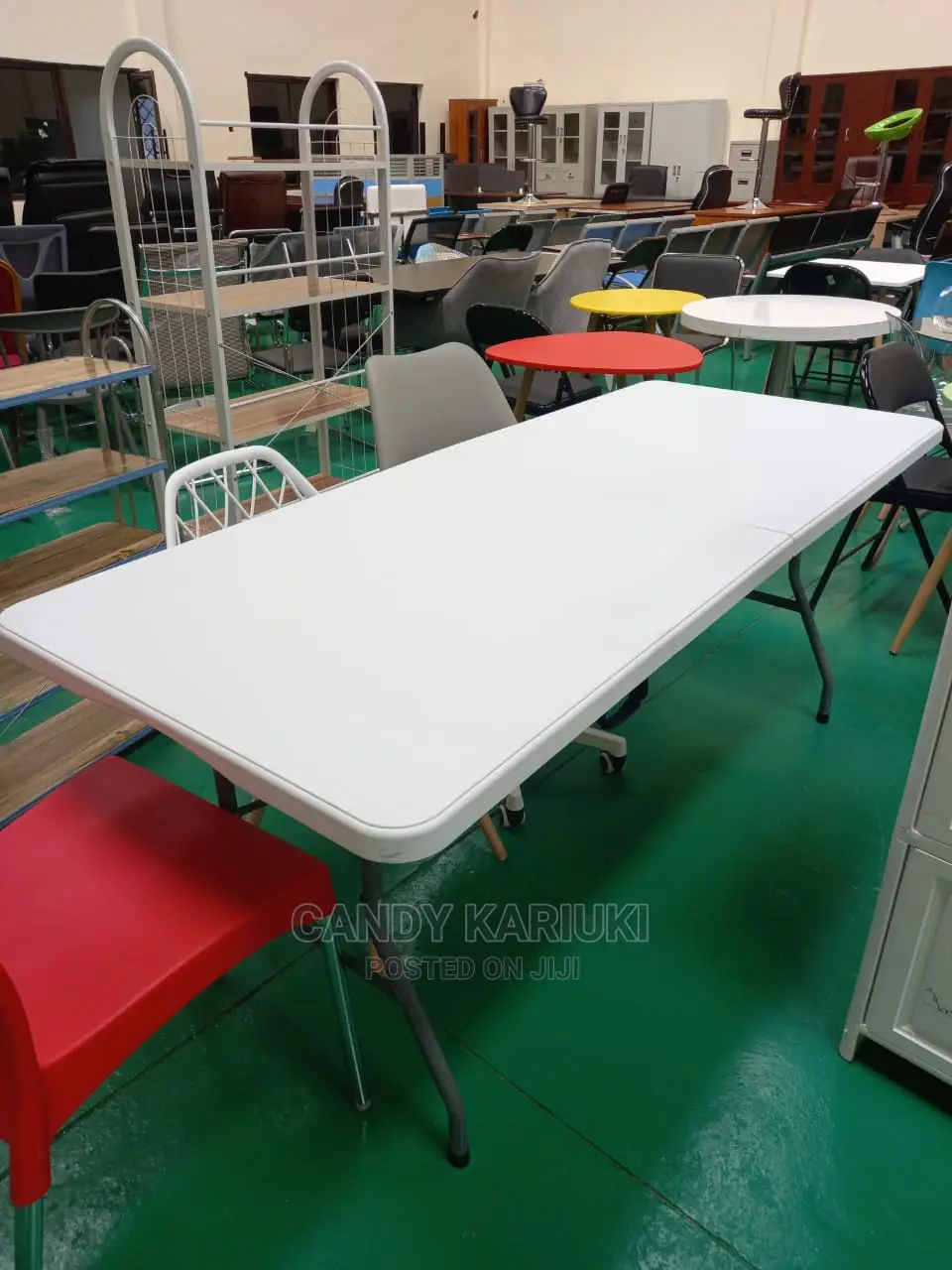 White Foldable Table (180cm Length by 70cm Width) in Nairobi Central