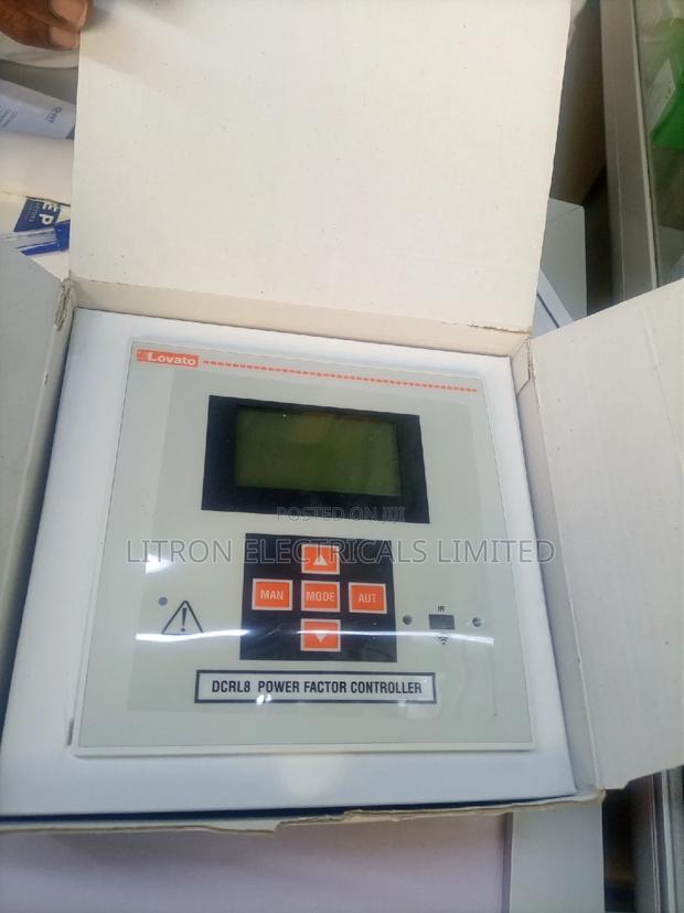 Power Factor Controller 8steps - main view