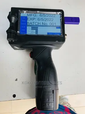 Expiry Date Batch Number and Manufacturing Date Printer