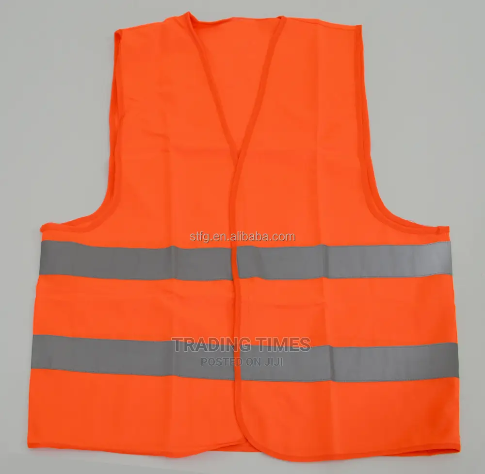 Orange Campaign Reflectors Construction Vest