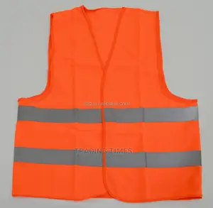 Orange Campaign Reflectors Construction Vest