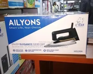 Ailyons Silver Dry Iron Box