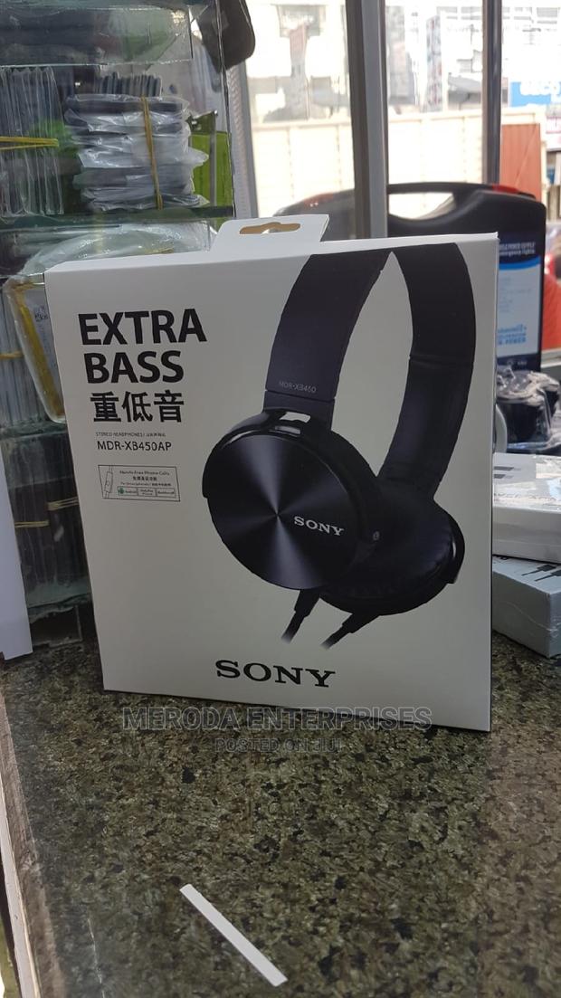 Sony Extra Bass Wired Headphones - main view