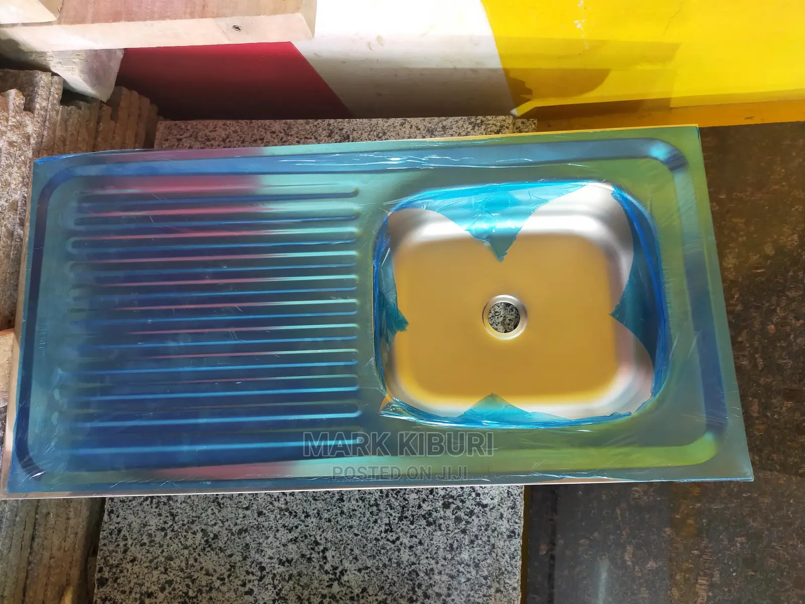 Granite Sink(Single+Drainer)