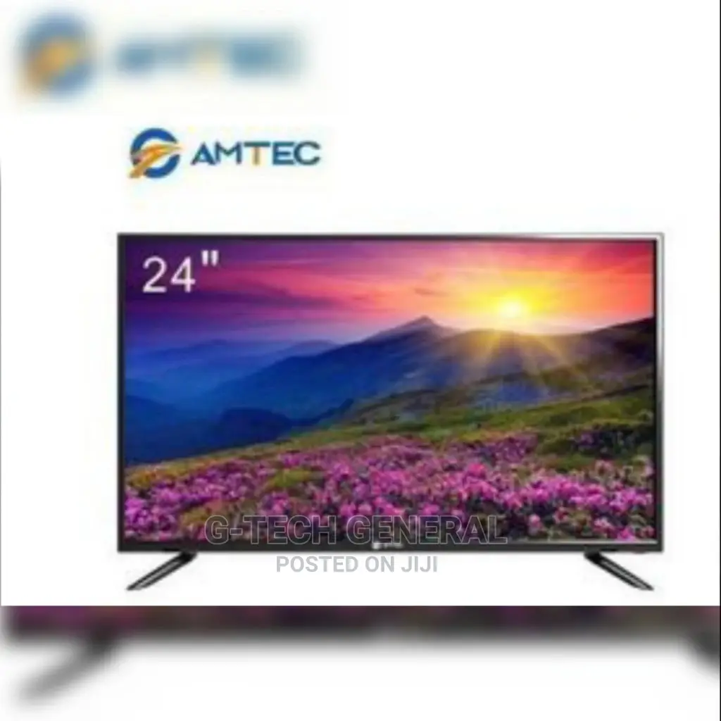Amtec 24" Digital LED Tv, In-Built Decoder