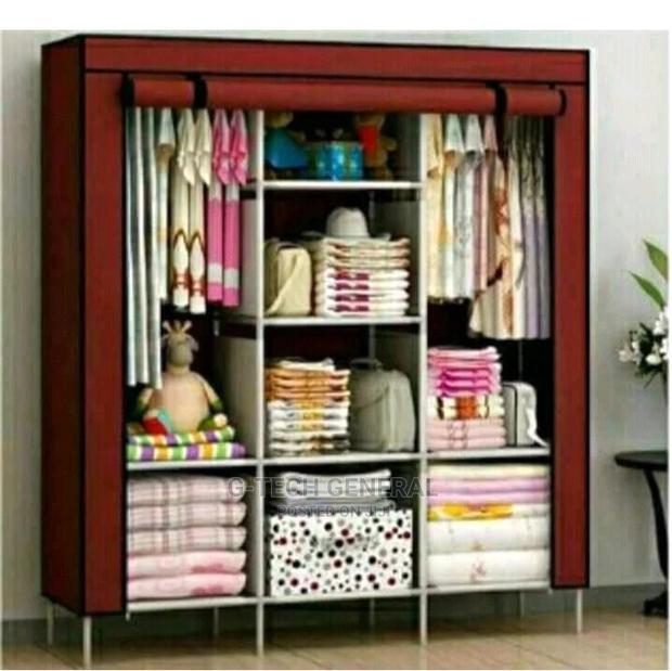 Generic 3-Column Wooden Wardrobe - thumbnail 3