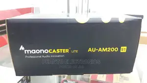 Maono Au-Am200 Audio Interface With Dj Mixer and Sound Card