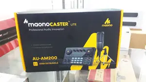 Maono Au-Am200 Audio Interface With Dj Mixer and Sound Card
