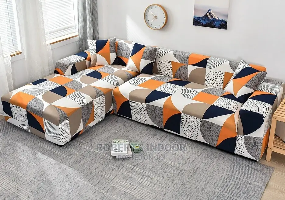 Elegant Printed Sofa Cover