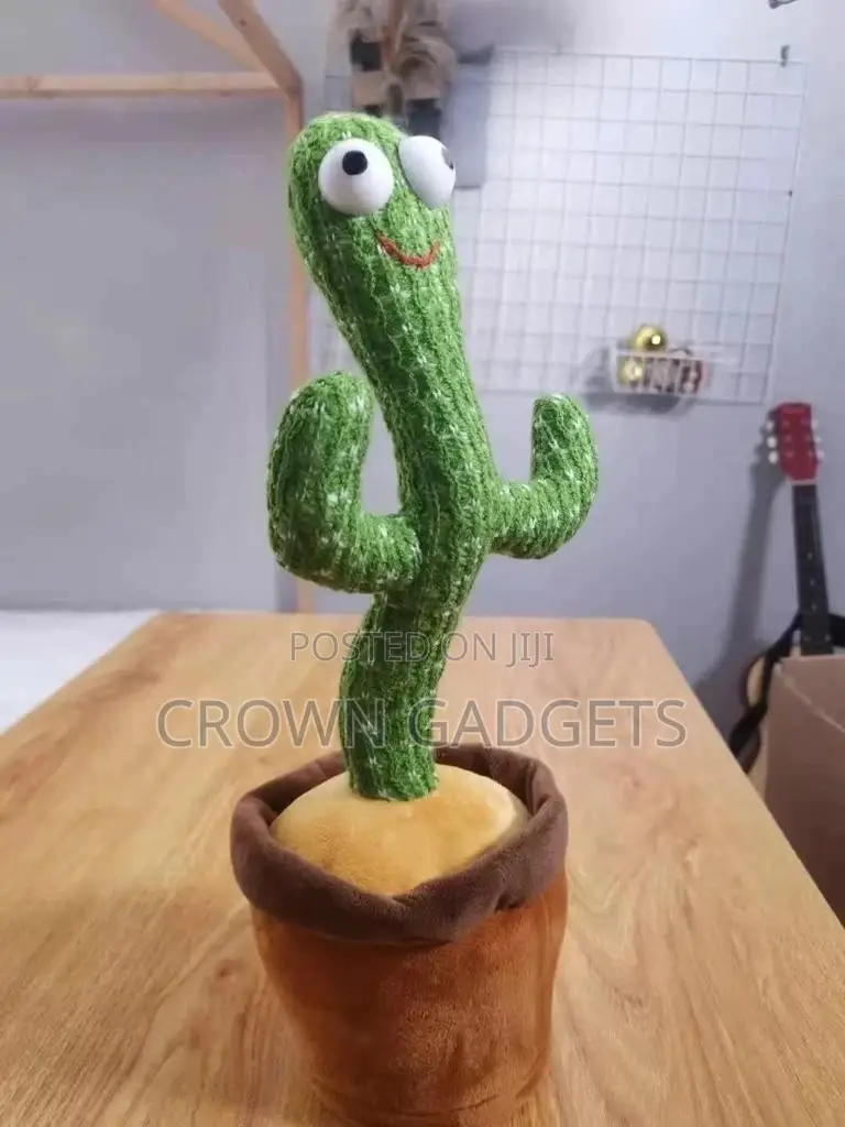 Dancing Cactus Plushies Toy –Talking, Dancing, Recording, Si