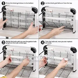 30W Electronic Mosquito Fly Moth Wasp Pest Killer.