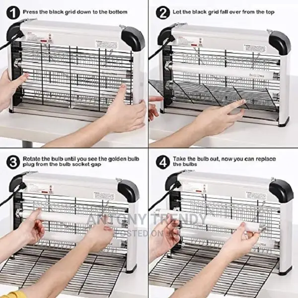 30W Electronic Mosquito Fly Moth Wasp Pest Killer.