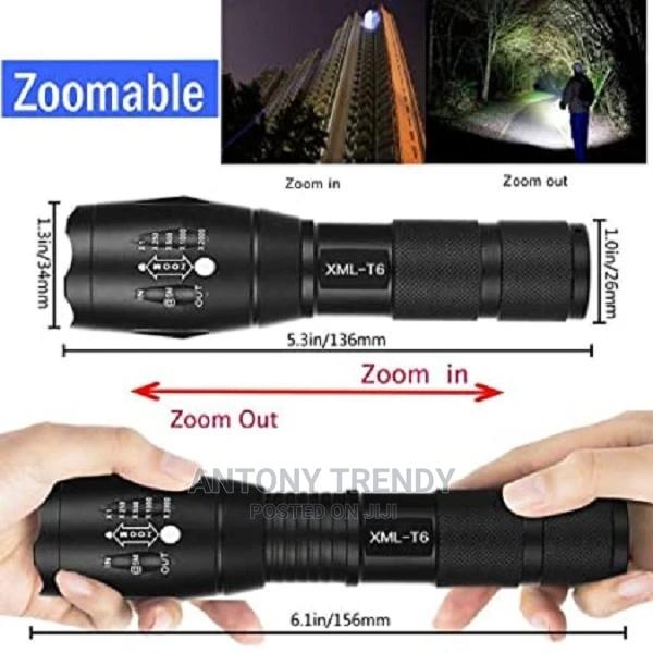 LED Tactical Flashlight XMLT6 Super Bright High Lumen . - main view