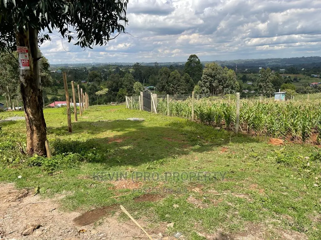 Residential Plot for Sale in Kikuyu, Kamangu (With Nice View